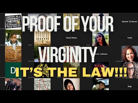 Proof of Your Virginity Is Required | It's the Law