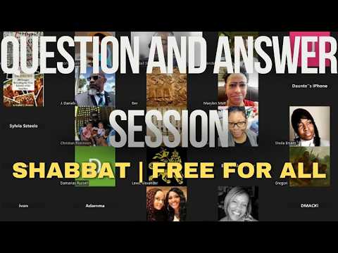 Question and Answer Session | Shabbat Free For All! | Part 1