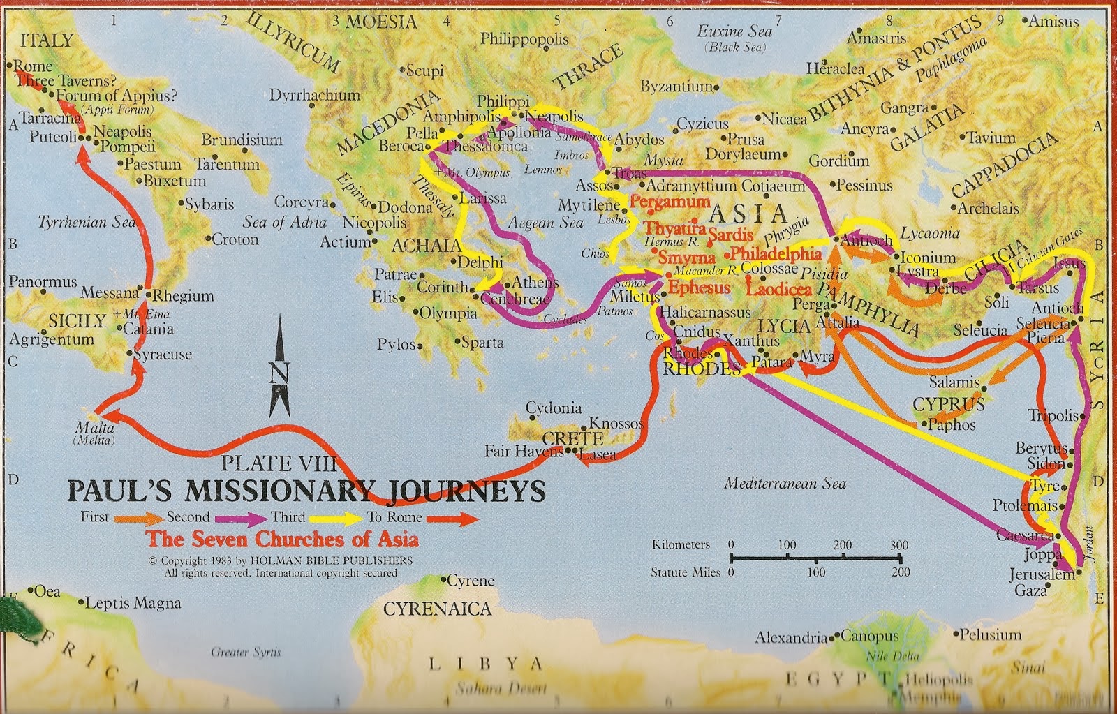 the jerusalem conference took place between pauls second and third missionary journeys