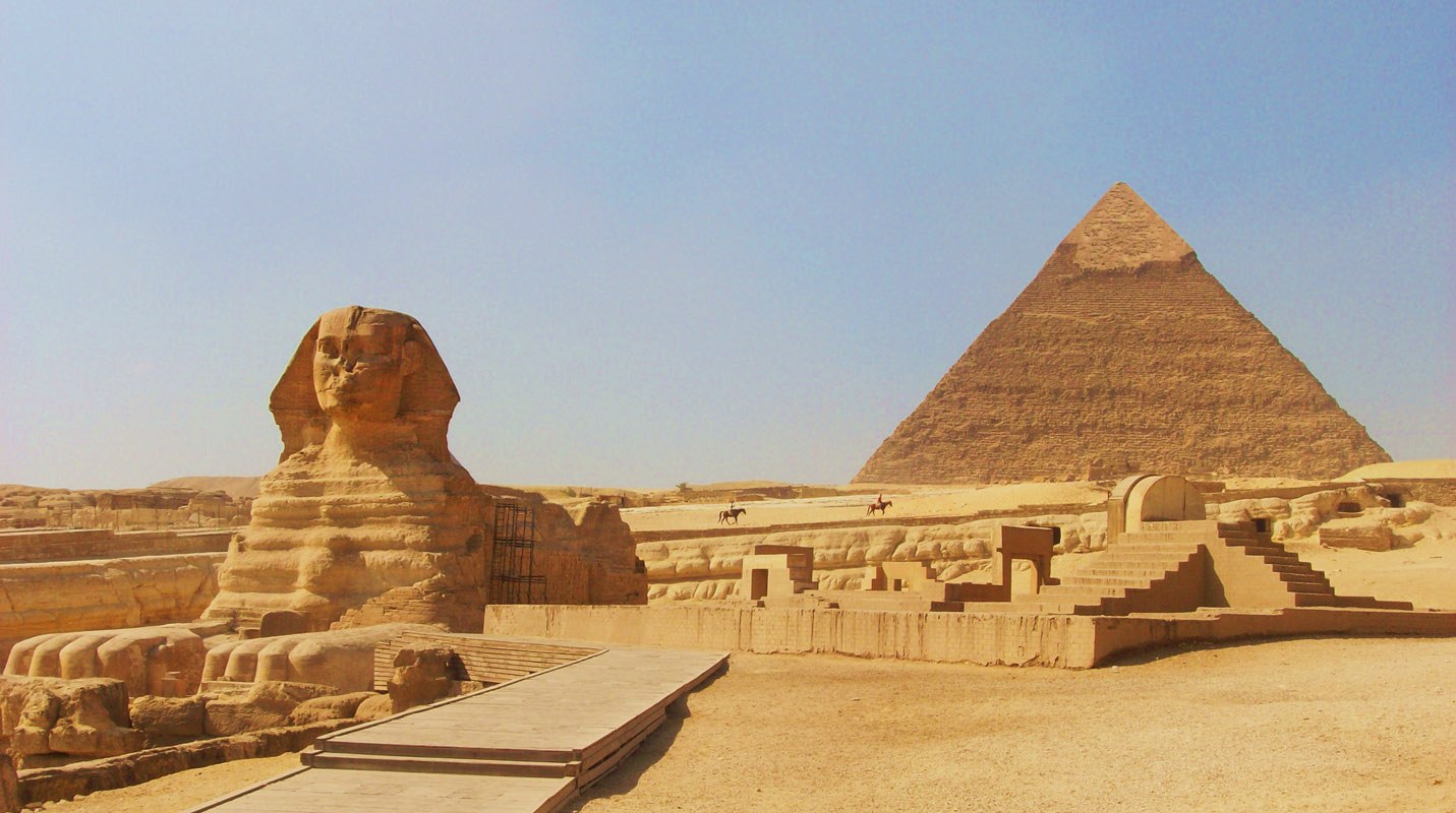 Great Pyramid and Sphinx of Giza