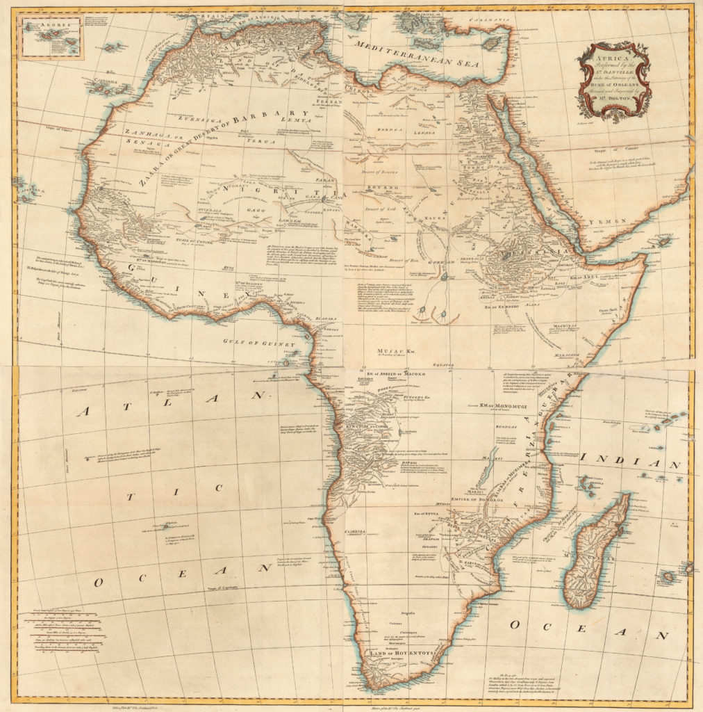 1766 Duke of Orleans Map