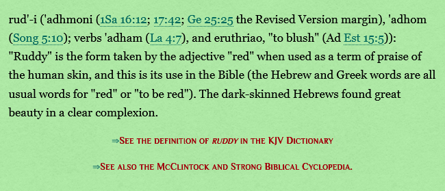 1939 AD: Dictionary Describes Hebrews As Dark Skinned