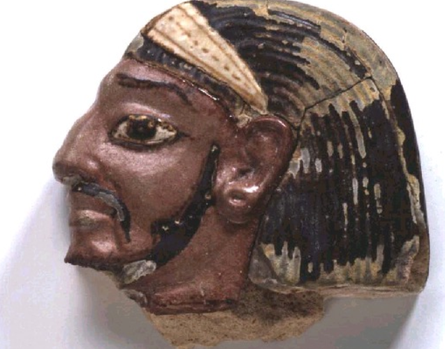 From The Global Egyptian Museum-Head of A Beduin From Syria-New Kingdom Dating