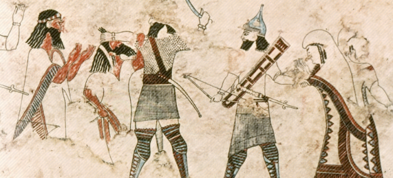 730 B.C. King Tiglath Pileser III of Assyria Executes an Enemy