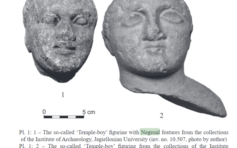 Negroid Features of a Male Cypriot Feature