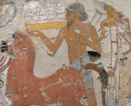 Tomb Painting of Asiatic Tribute Bearers