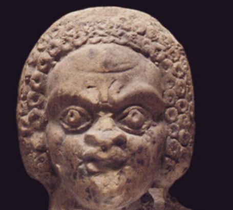 Negroid Terracotta Head Found In Upper Egypt