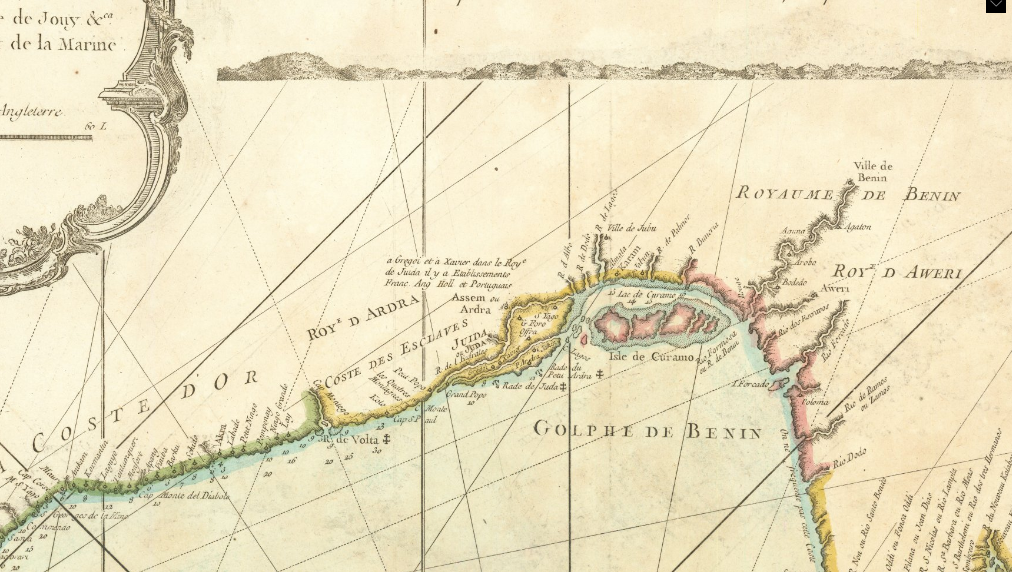 1750 France Kingdom of Judah Map